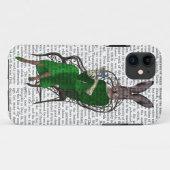 Lady Bella Rabbit met Tea 2 Case-Mate iPhone Case (Achterkant (horizontaal))