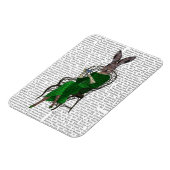 Lady Bella Rabbit met Tea 2 Magneet (Linkerzijde)