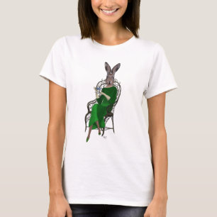 Lady Bella Rabbit met Tea 2 T-shirt