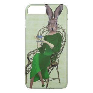 Lady Bella Rabbit met Tea 3 iPhone 8/7 Plus Hoesje