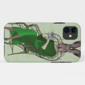 Lady Bella Rabbit met Tea 3 Case-Mate iPhone Case (Achterkant (horizontaal))