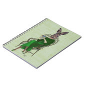 Lady Bella Rabbit met Tea 3 Notitieboek (Linkerzijde)