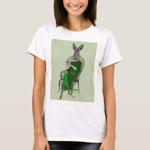 Lady Bella Rabbit met Tea 3 T-shirt