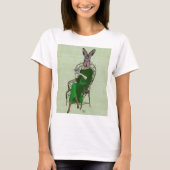 Lady Bella Rabbit met Tea 3 T-shirt (Voorkant)