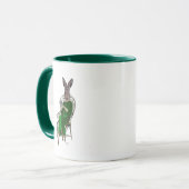 Lady Bella Rabbit met Tea 4 Mok (Voorkant links)