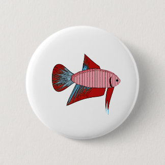 Lady Betta - Veiltail Ronde Button 5,7 Cm