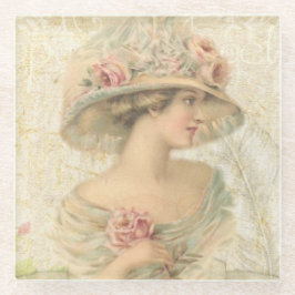  Lady Beverage Coaster Glazen Onderzetter