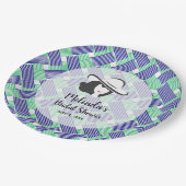 Lady Big Pet Derby Vrijgezellenfeest Papieren Bordje (Gekanteld)