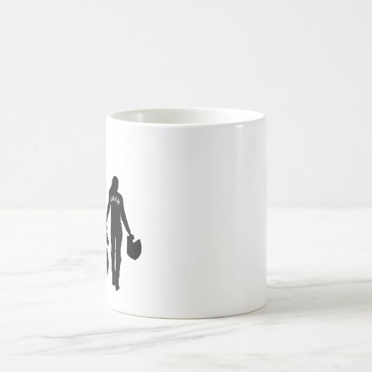 Lady BIKER Koffiemok (Center)