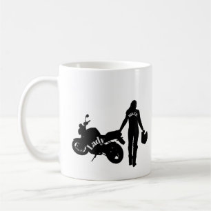 Lady BIKER  Koffiemok