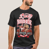 LADY BIKER MIJN BIKER HOUDT GEWOON VAN ME T SHIRT (Voorkant)