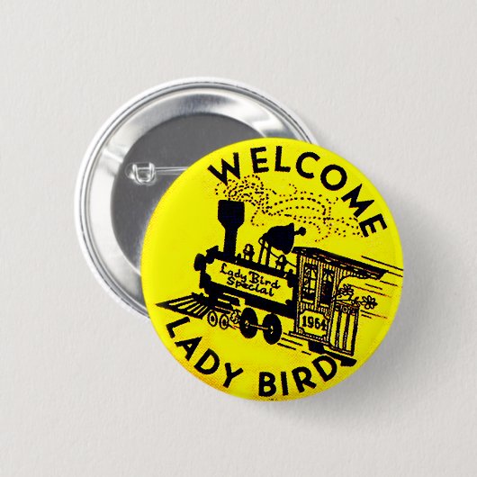 Lady Bird - Button (Voorkant /achterkant)