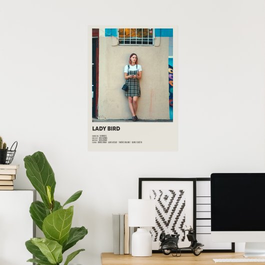 Lady Bird film Poster (Thuiskantoor)