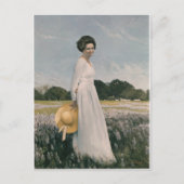 Lady Bird Johnson - Aaron Shikler (1978) Briefkaart (Voorkant)