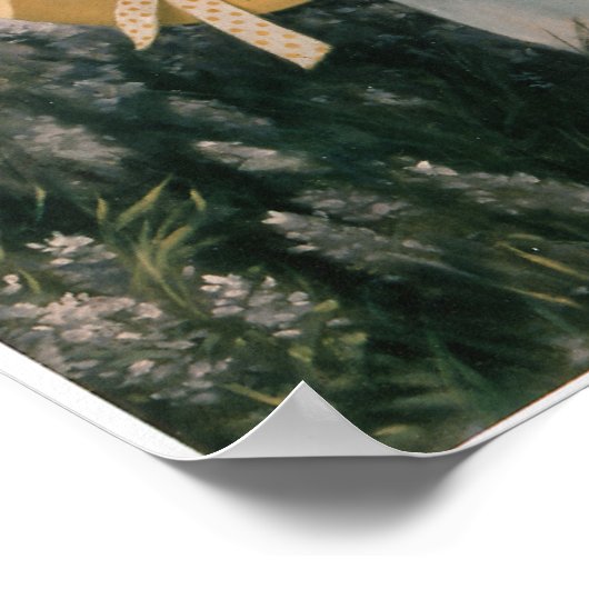 Lady Bird Johnson - Aaron Shikler (1978) Poster (Hoek)