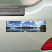 Lady Bird Lake Panorama - Austin - Texas Bumpersticker (Op auto)