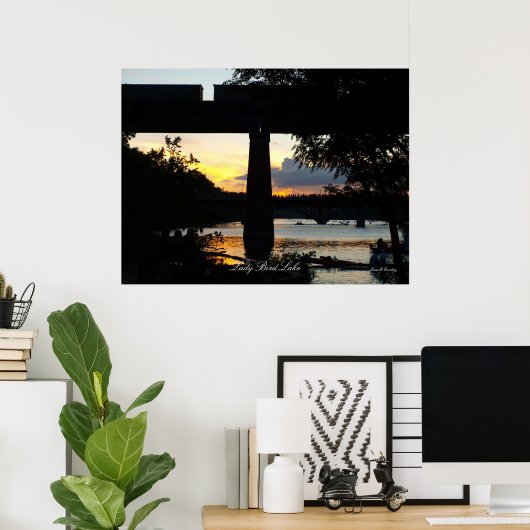 Lady Bird Lake poster (Thuiskantoor)