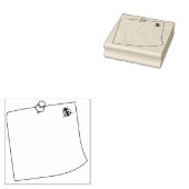 Lady Bird, Post IT Journal Lijst, Rubberstempel (Gestempeld)