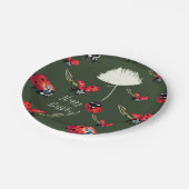 Lady birds Custom Verjaardag Papier Borden Papieren Bordje (Gekanteld)