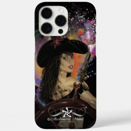 Lady Black Corsair iPhone 16 Pro Max Hoesje