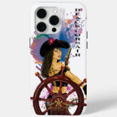 Lady Black Corsair Case-Mate iPhone Case (Achterkant)