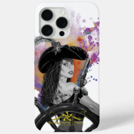 Lady Black Corsair iPhone 15 Pro Max Hoesje