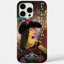 Lady Black Corsair iPhone 16 Pro Max Hoesje