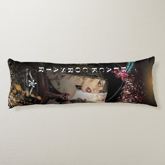 Lady Black Corsair Lichaamskussen (Achterkant)