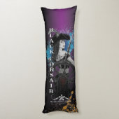 Lady Black Corsair Lichaamskussen (Achterkant (Verticaal))
