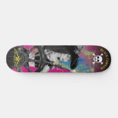 Lady Black Corsair Persoonlijk Skateboard (Horizontaal)