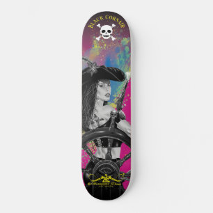 Lady Black Corsair Persoonlijk Skateboard
