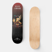 Lady Black Corsair Persoonlijk Skateboard (Voorkant)