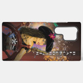 Lady Black Corsair Samsung Galaxy Hoesje (Achterkant horizontaal)