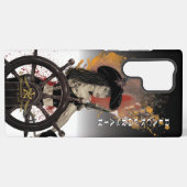 Lady Black Corsair Samsung Galaxy Hoesje (Achterkant horizontaal)