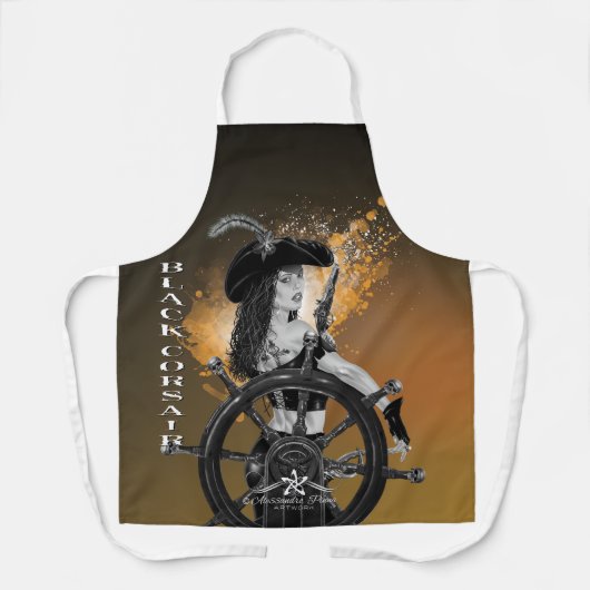 Lady Black Corsair Schort (Voorkant)
