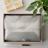 -Lady Black- en wittewhitepaper Tissuepapier (Geschenk)