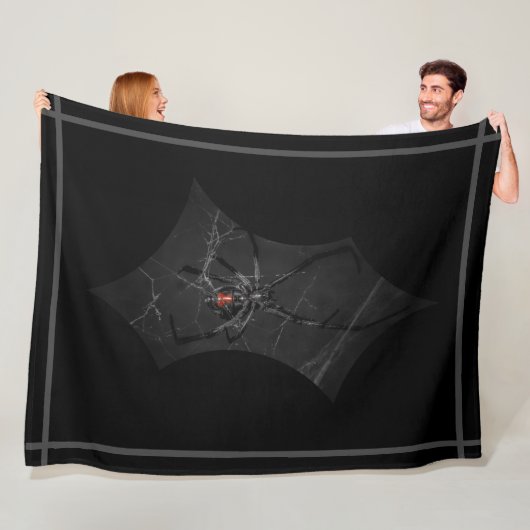 Lady Black Fleece Deken (In situ)