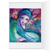 LADY BLUE MASK Venetian Masquerade Party (Binnen (Links))