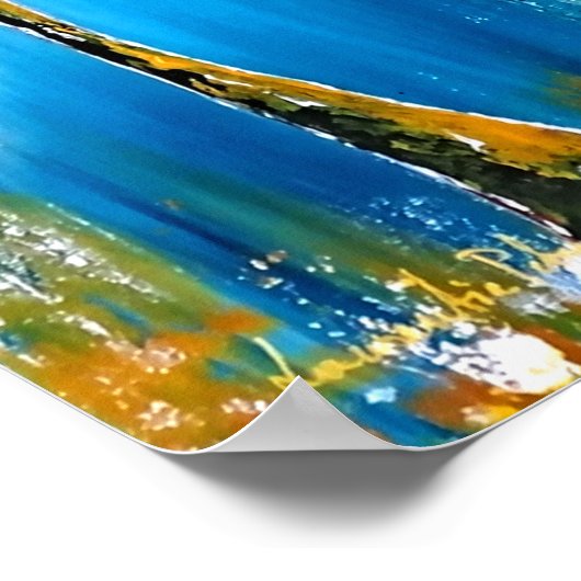 Lady blue poster (Hoek)