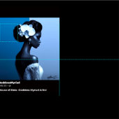 Lady Blue  Stof (Delen)