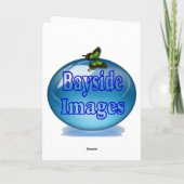 Lady Bodybuilder Vrolijk Kerstfeest Kaart (Achterkant)