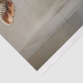 Lady Boerderij Koe Gekleed werk Kleding Decoupage Tissuepapier (Detail)