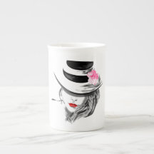  Lady Bone China Mok