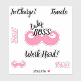 Lady Boss - Inspiratie Sticker