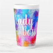 Lady Boss Latte Mok (Voorkant)