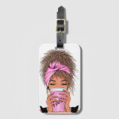 Lady Boss Life, Boss Babe Woman Bracelet Bu Bagagelabel (Voorkant (verticaal))