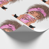 Lady Boss Life, Boss Babe Woman Cadeaupapier (Hoek)