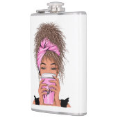 Lady Boss Life, Boss Babe Woman T-Shirt Grocery Ba Heupfles (Links)