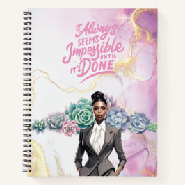 Lady Boss Motivatie zakelijke empowerment Notitieboek