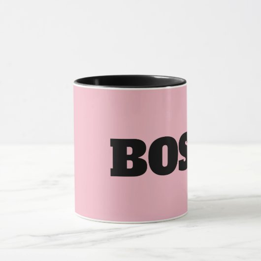 LADY BOSS PINK COFFEE MUGS MOK (Midden)